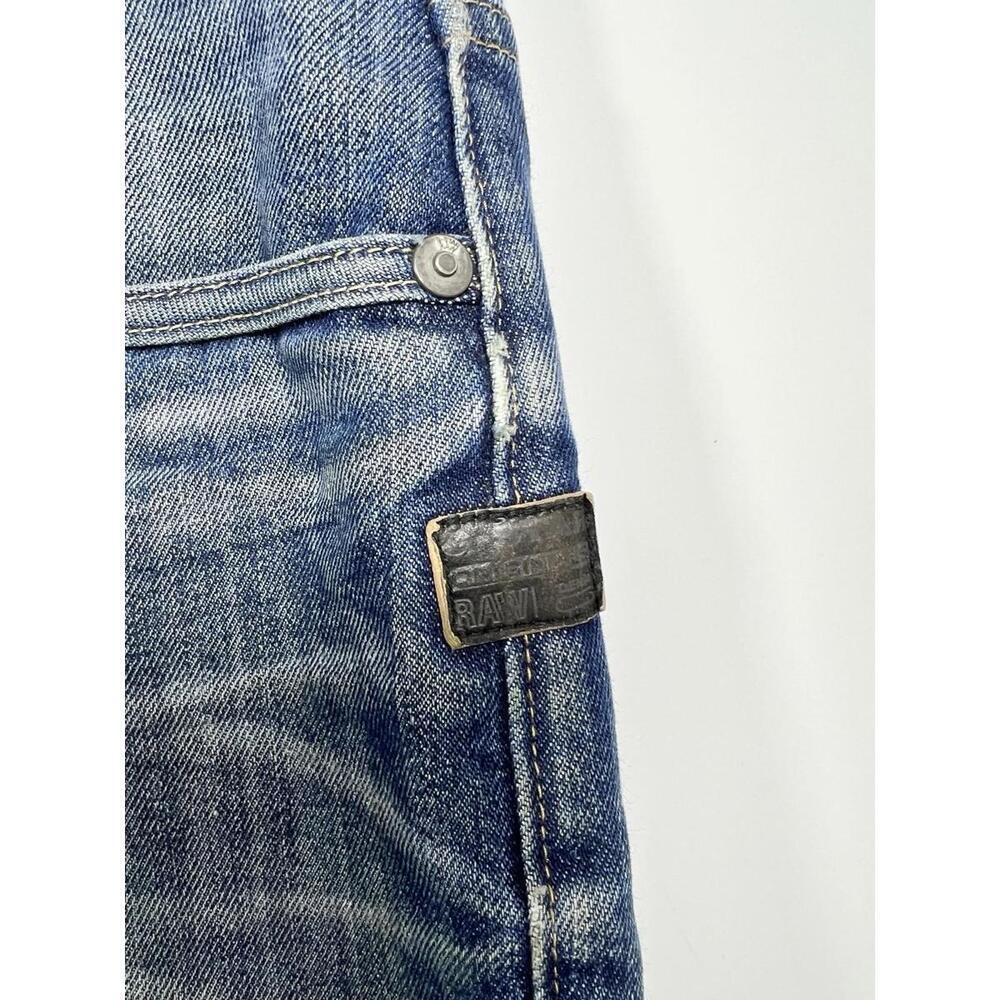 G-Star Raw Jeans Attacc Slim Straight Button Fly 31x32 Pants Blue Denim - Picture 6 of 9